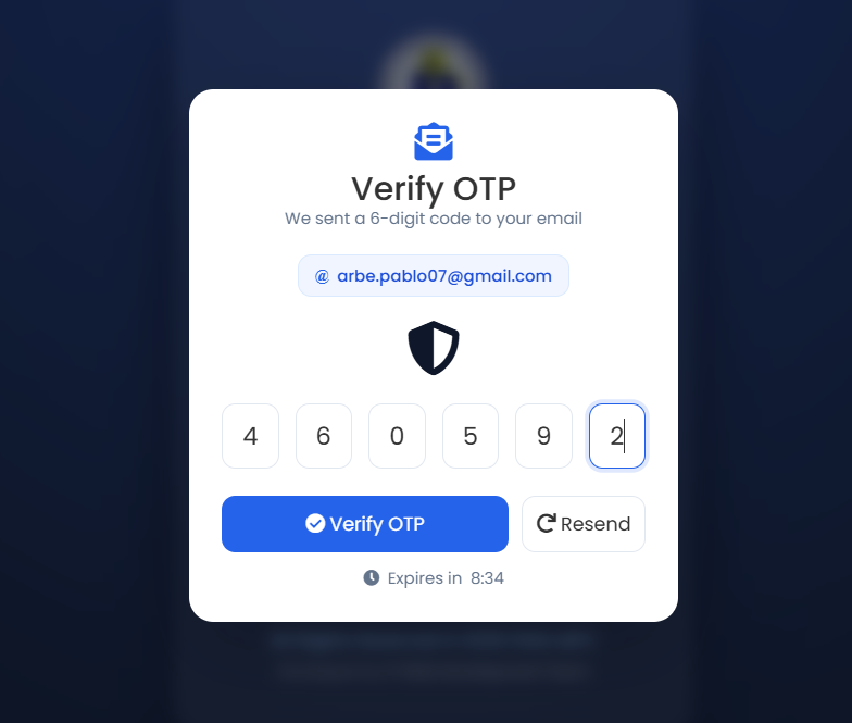 OTP Verification